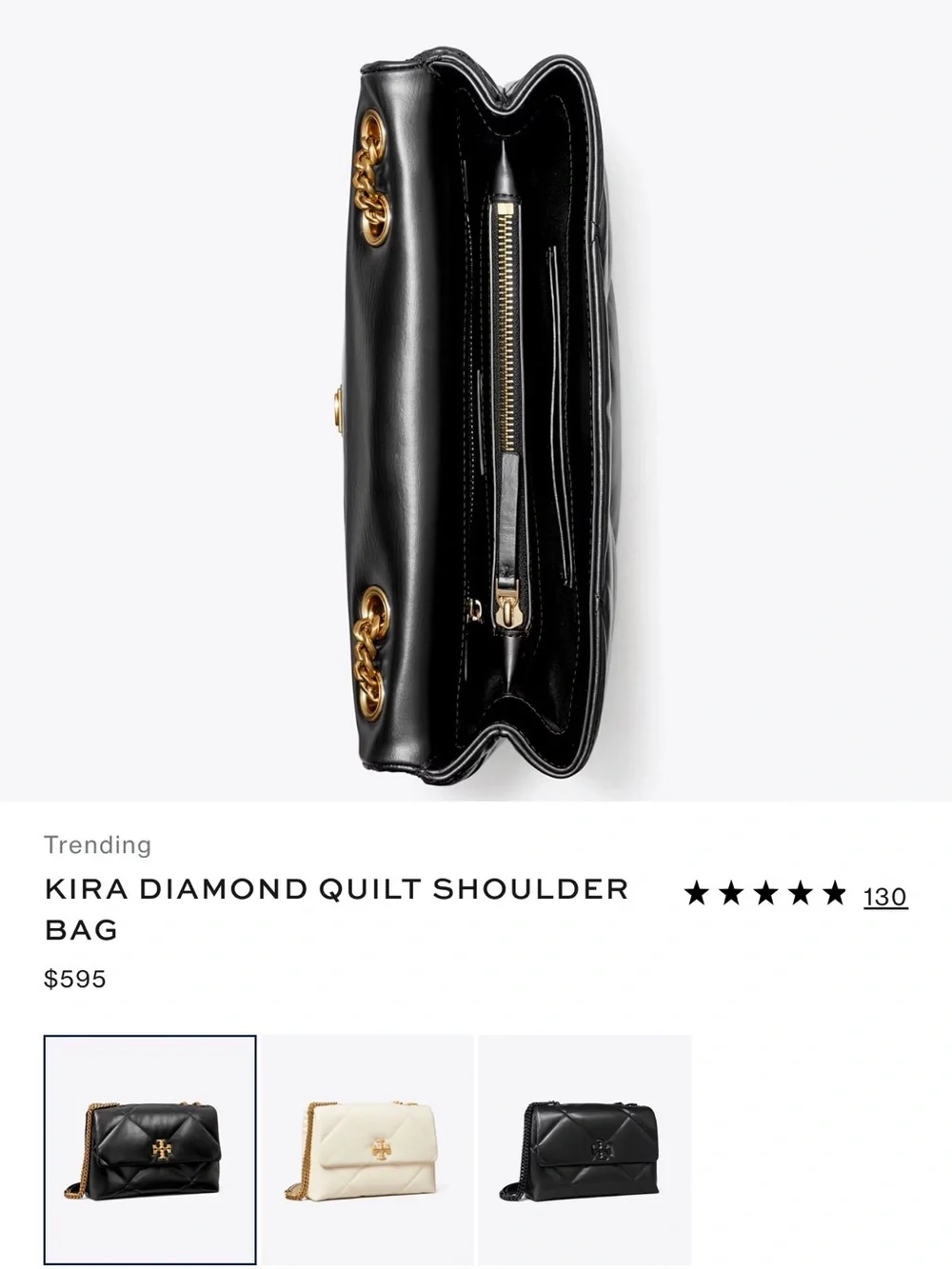 Tory Burch Kira Diamond Quilted